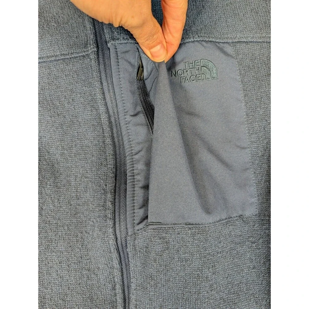 The North Face Men's Front Range Fleece Jacket Summit Navy Heather Size Large